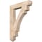 Ekena Millwork Merced Arts & Crafts Smooth Bracket, Douglas Fir, 5 1/2"W x 34"D x 46"H BKT06X34X46MRC03SDF - alternate 1